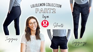 LULULEMON COLLECTION 2021 | Try On | PART 2 | Leggings | Joggers | Pants | Shorts | Socks