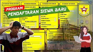 CARA MENJALANKAN PROGRAM PENDAFTARAN SISWA/SISWI BARU !!! || MICROSOFT VISUAL BASIC 6.0 ||