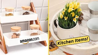 Kitchen Decoration & Organising Items On Amazon | Beautiful Kitchen Item 'Haul' Item!🛍️