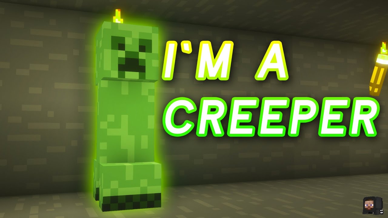 I'm A Creeper Minecraft #shorts - YouTube