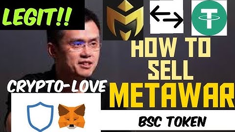 how to sell/swap metawar token on trust wallet || metawar into usdt