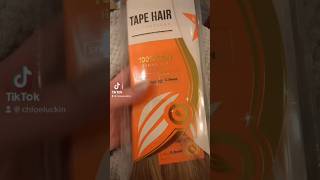 DIY: HOW TO MAKE I-TIP HAIR EXTENSIONS FROM TAPE EXTENSIONS! #shorts #short #shortvideo #shortsvideo