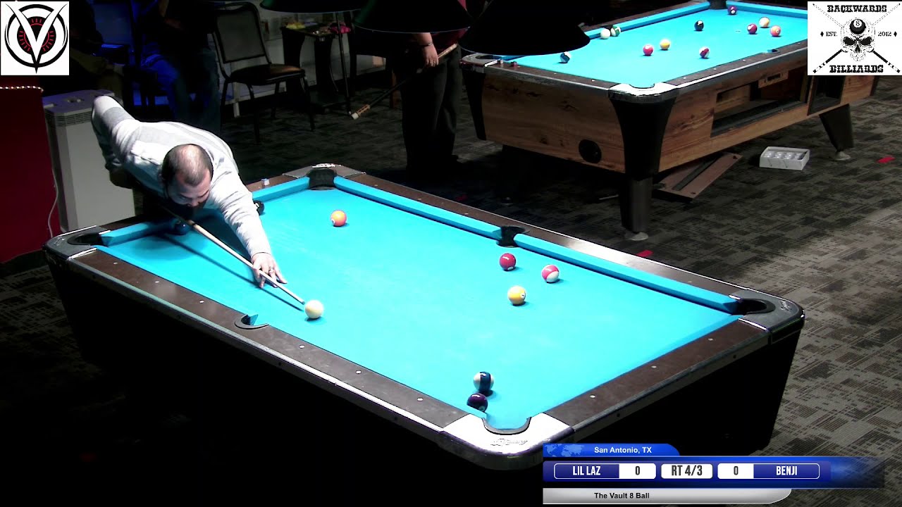 Image of video the "Lil Laz" Martinez vs Benji Piamonte \The Vault BCA 8 Ball Tournament \San Antonio, TX \Dec 12, 2020 14