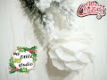 Bombka róża / kwiat w 10 minut/ Rose/Flower bauble /Christmas ball in 10 minutes/DIY