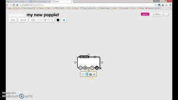 Uploading and inserting a video to Popplet