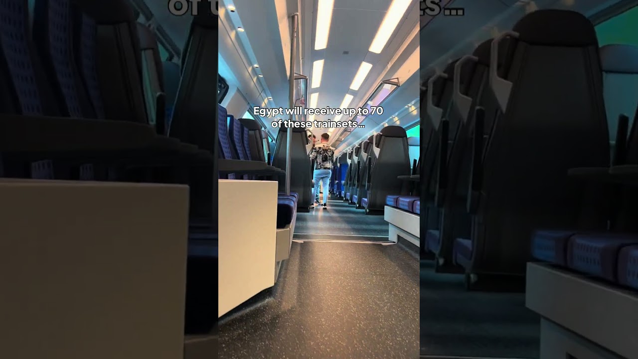 Siemens has presented one of the first new Desiro HC EMUs for Egypt 