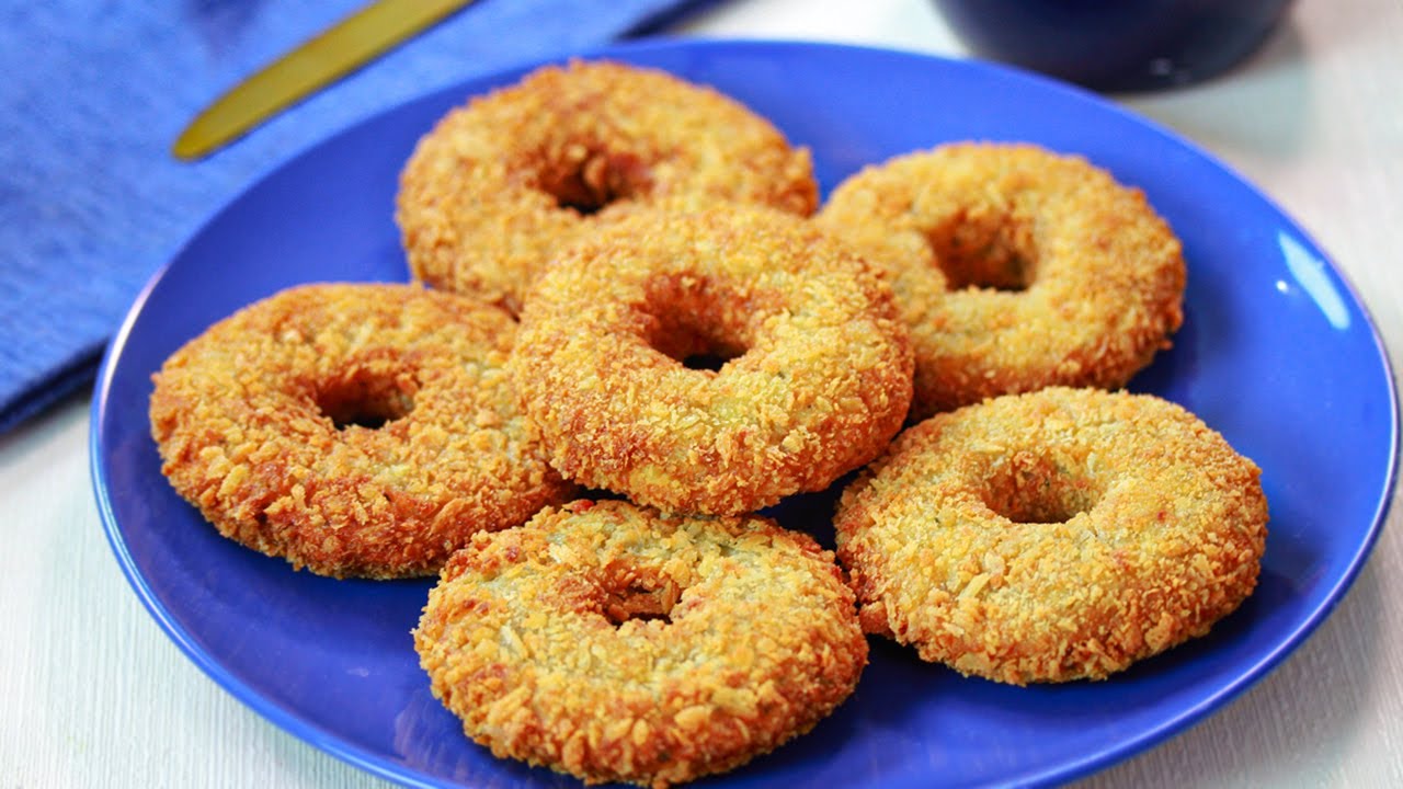 Chicken Potato Donuts Recipe by SooperChef