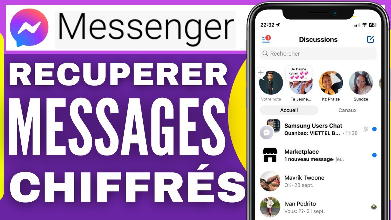 Comment Récupérer Les Messages Chiffrés Sur Messenger ( Très Facile )