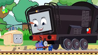 Giant Diesel Train Vs Monster Thomas