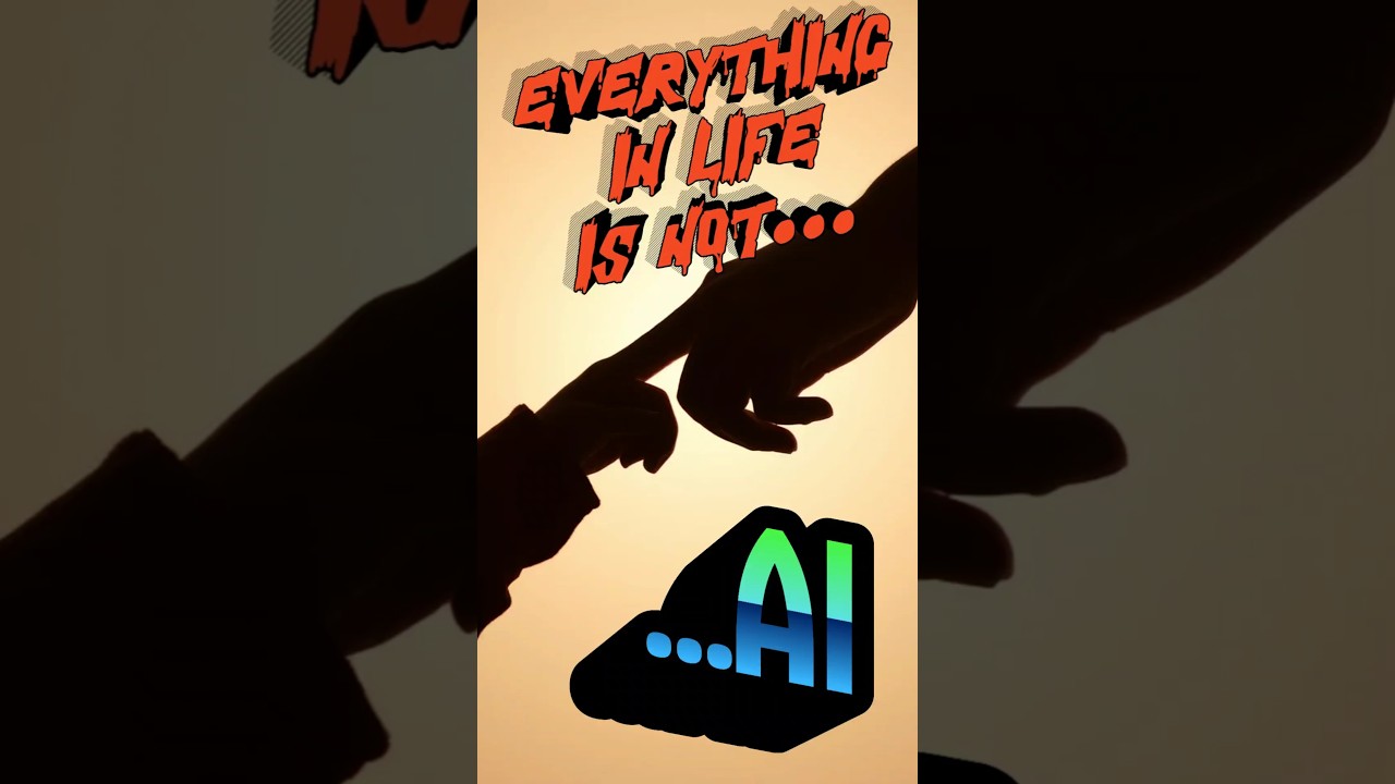 Everything in this beautiful world is not Artificial Intelligence. Some things are pure organic