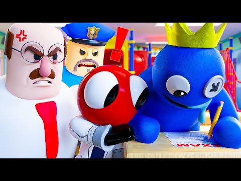 Видео: РАДУЖНЫЕ ДРУЗЬЯ - ШКОЛЬНЫЙ КРИМИНАЛ! | Poppy Playtime/Rainbow Friends - Анимации на русском