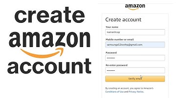 Create An Amazon Account | www.amazon.com Registration Help 2022 | Amazon.com Sign Up