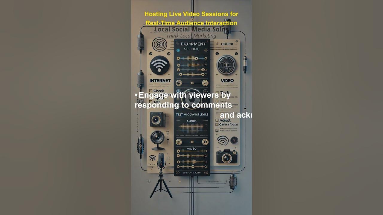 Video Marketing - Day 21: Hosting Live Video Sessions for Real-Time Audience Interaction