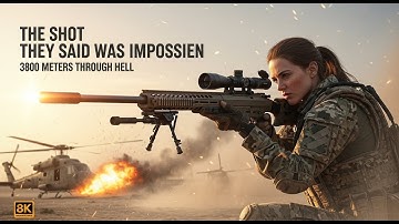 "They mocked my scope skills | Then a 3800m shot left them frozen #army #ai #us #sniper #military"