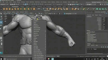 Low Poly 3D Character modelling in maya (Torso and Legs) Overview_Timelapse