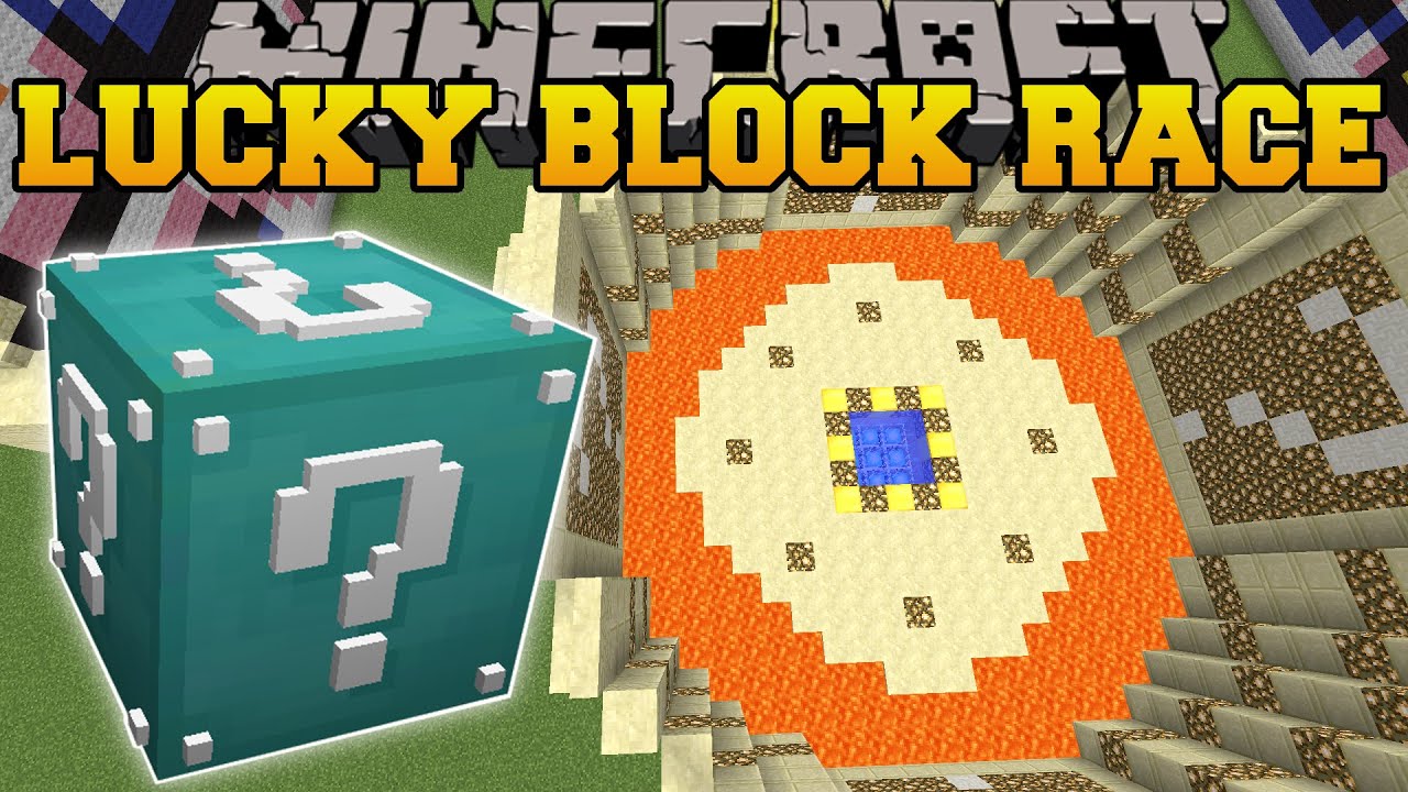 popularmmos lucky block race with jen