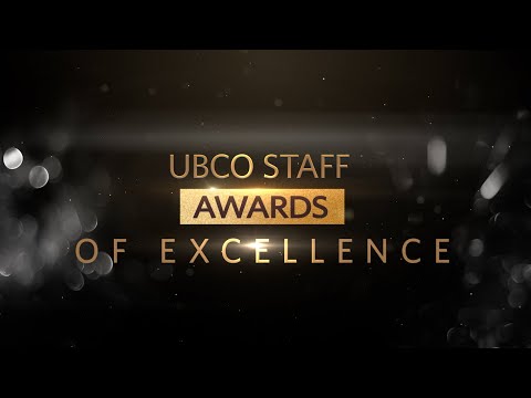 2021 UBC Okanagan Staff Awards of Excellence