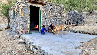 Kindness in the Mountains: A Nomadic Family Feeds a Hungry Animal