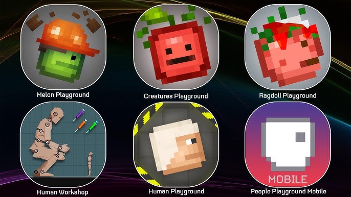 Melon Playground, Melon Playground 2, Melon Craft, Human Workshop, Maximum  Red, SRP, Ragdoll PlayGR 