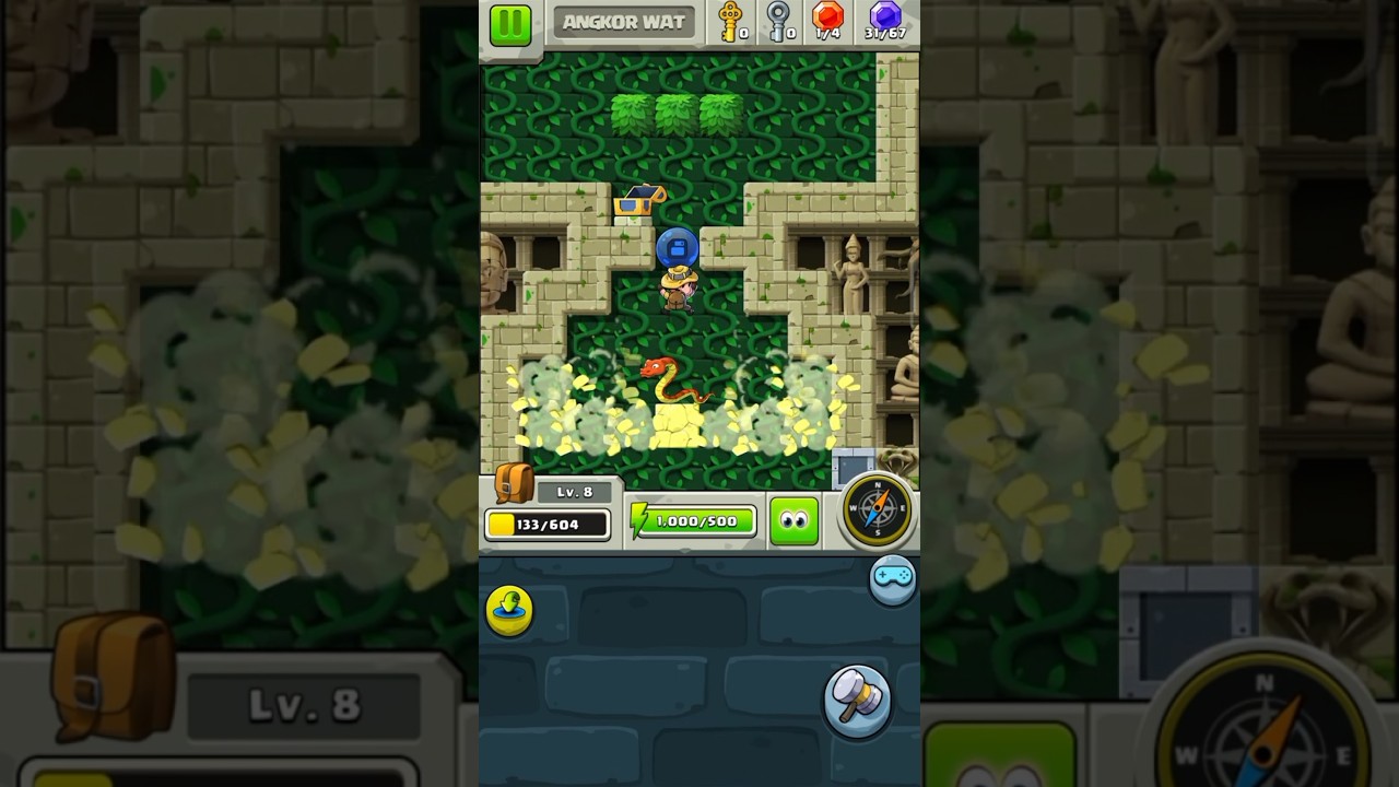 🔐 Diamond Quest Level 7 💎 | Secret Door Tricks & Full Treasure Unlock! 🎯