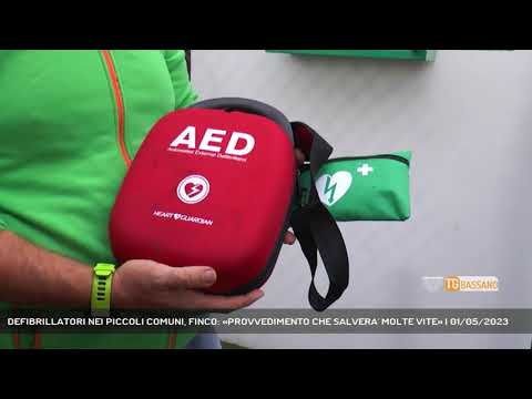 DEFIBRILLATORI NEI PICCOLI COMUNI, FINCO: «PROVVEDIMENTO CHE SALVERA' MOLTE VITE» | 01/05/2023