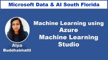 Machine Learning using Azure Machine Leaning Studio by Alpa Buddhabhatti