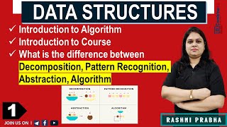 Data Structure | Introduction to Data Structure | L-1: GATE 2022 CSE | NET / SET 2021 | by Rashmi