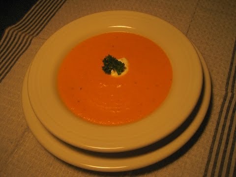 CREAMY CARROT SOUP - How to make an easy CARROT SOUP Recipe