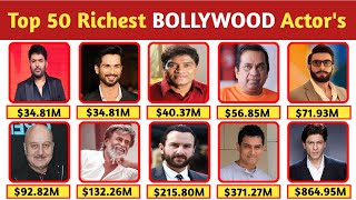 Famous Top 50 Richest Bollywood Actors in 2025 | Top 50 Richest Celebrities in india Net Worth
