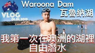 在澳洲的湖裡自由潛水Free diving in Waroona dam｜第一支全 ...