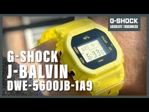 美品　G-SHOCK x J Balvin DWE-5600JB-1A9JR DWE-5600JB-1A9JR | CASIO