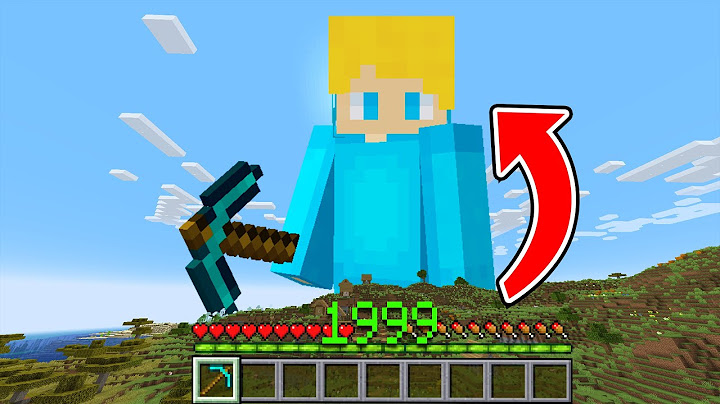 Minecraft aber XP bestimmt deine Größe