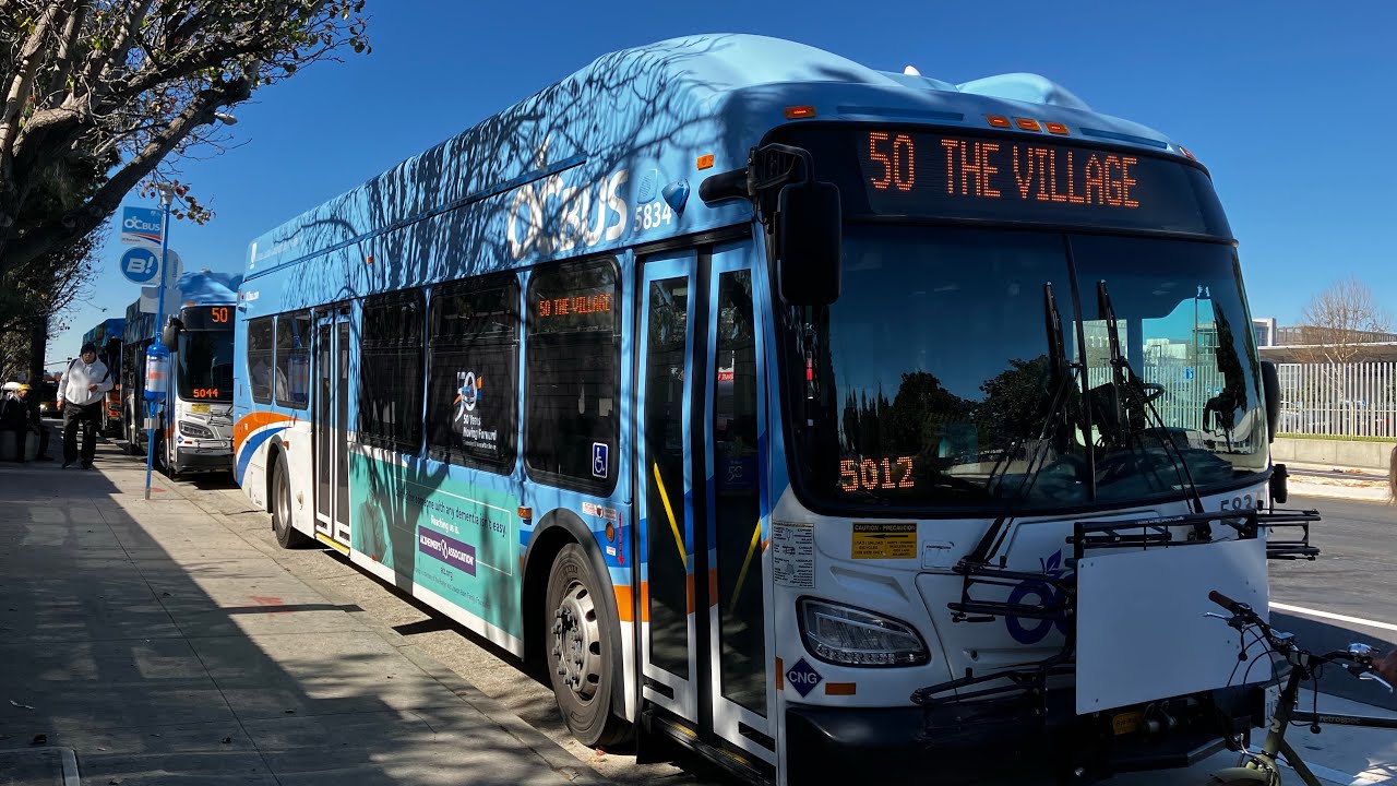 OCTA 2016 New Flyer XN40 #5834 - YouTube