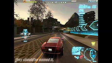 Need For Speed World: Lamborghini Miura concept - Reverse track 5