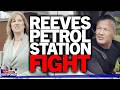 “Arrested!” Rachel Reeves gets into FIGHT at petrol station with Reform UK fan as Farage speaks out
