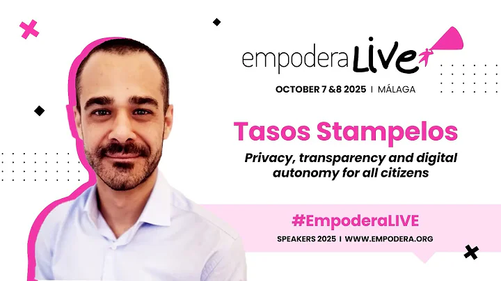 Tasos Stampelos: Privacy, transparency and digital autonomy for all citizens