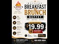 Weekend Breakfast & Brunch Buffet in Mississauga