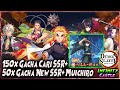 50x GACHA NEW SSR+ MUICHIRO | 150x GACHA CARI SSR+ 🔥 DEMON SLAYER INFINITY CASTLE (X7GAME)