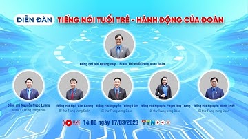 🔴 TRỰC TIẾP | Diễn đàn “Tiếng nói tuổi trẻ - Hành động của Đoàn”