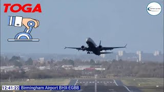 Every GO AROUND ✈️ From STORM ISHA at Birmingham Airport ( BHX ) image