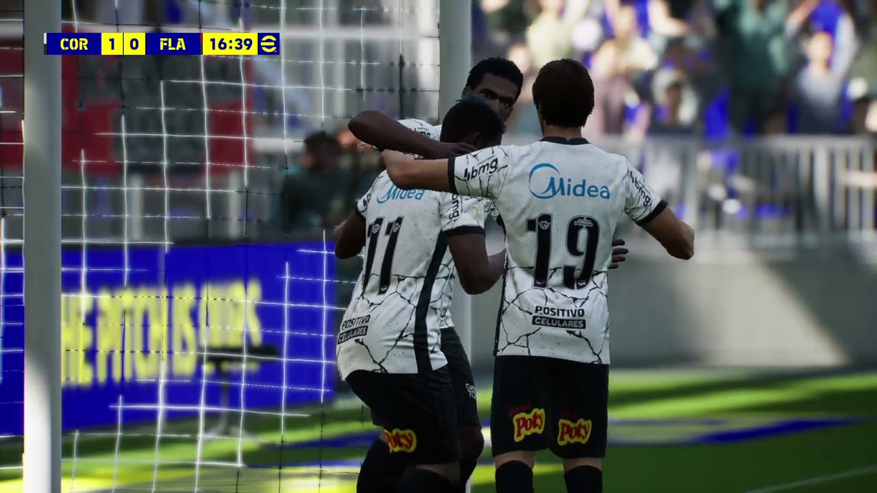 eFootball 2022 (PES 2022) - PS4 SLIM Gameplay - Corinthians Vs. Flamengo -  YouTube