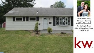 796 HENRY AVE, WARMINSTER, PA Presented by The McKnight Team.