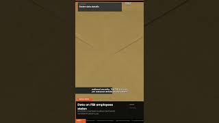 FBI Data Breach: ShinyHunters Claim to Steal Employee Data #Shorts Guide