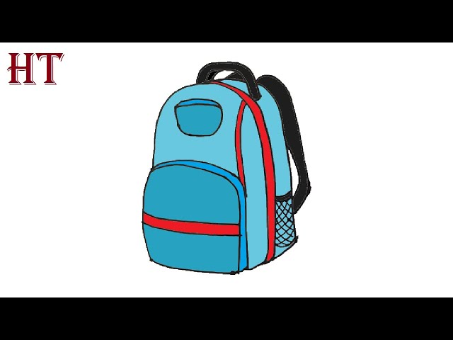 How to Draw Bag Step by Step Learn Easy and Simple Drawing a Bag for Kids   YouTube