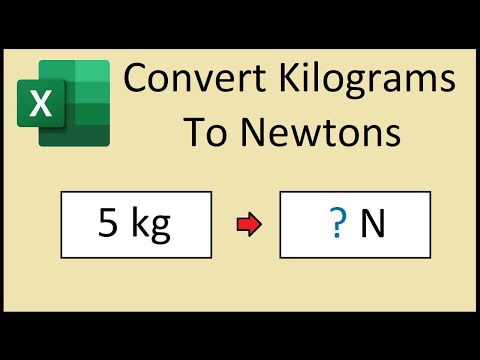 Video: Hoeveel km zit er in een Newton?