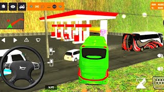 Euro Bus Driving Game 2024 Indonesia Bus simulator public transportation Android gameplay screenshot 3