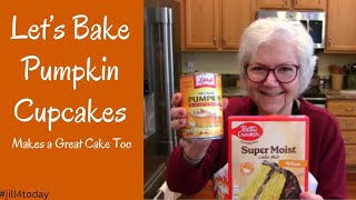 Cake Mix Hack | Pumpkin Cupcakes or Cake
