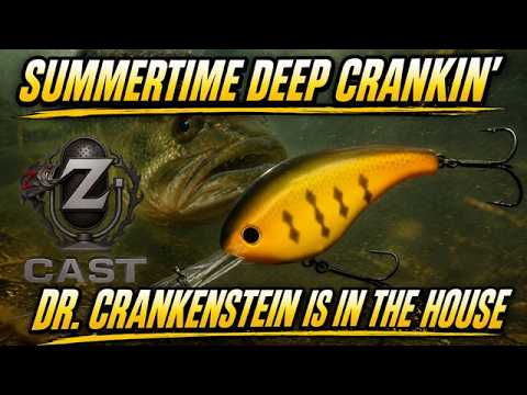 Z CAST #13 – Summertime Deep Crankbait Fishing for Big Bass