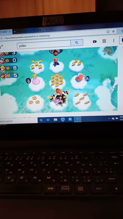 Yoiko trying to get 10 coins but hits himself