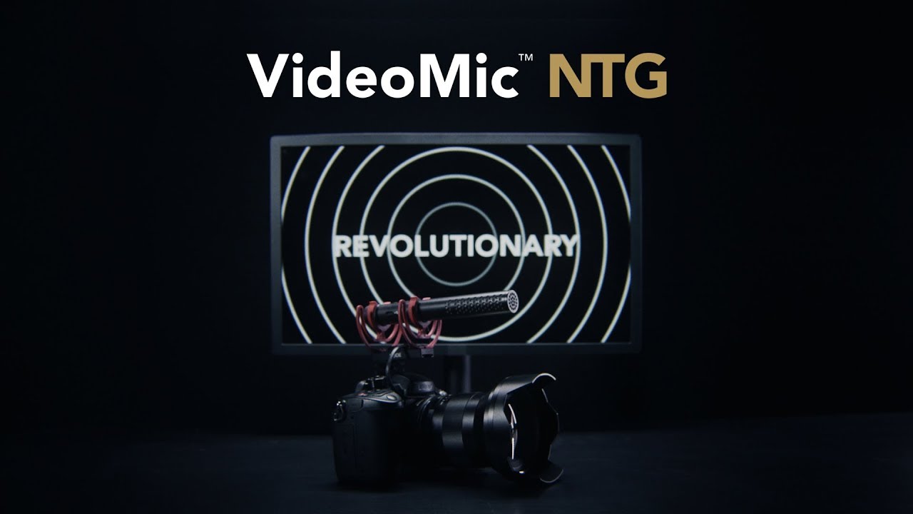 Introducing the RØDE VideoMic NTG On-Camera Shotgun Microphone